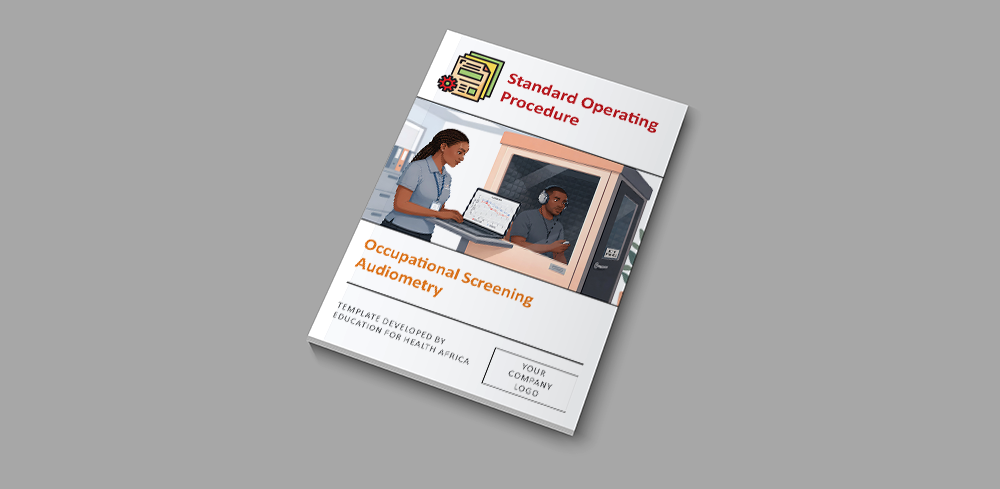 Occupational Screening Audiometry Standard Operating Procedure Template