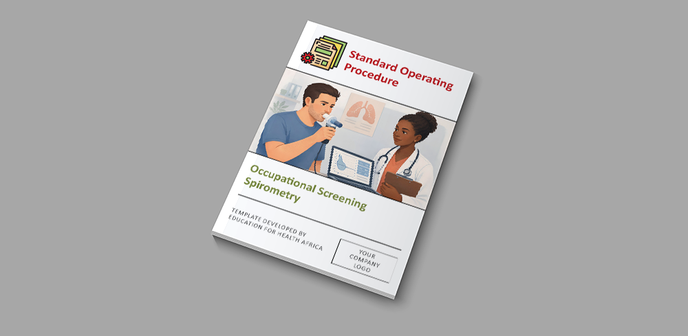 Occupational Screening Spirometry Standard Operating Procedure Template